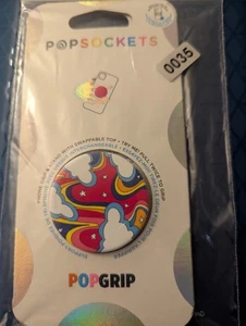 Popsocket Retro Rainbow Psychedelic Clouds Star PopGrip Phone Grip Stand - Picture 1 of 2