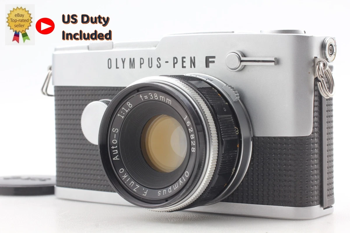 完動品】Olympus Pen F f1.8 ハーフ フィルム #545 完動品】Olympus