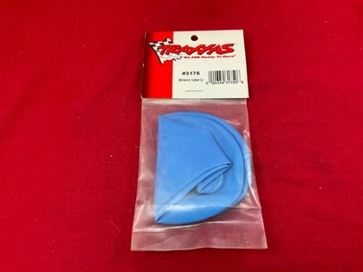 Traxxas 3175 HTF Blue Rubber Balloons (2) NIB for waterproof receiver esc - Image 1 of 2