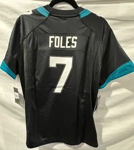 Schwarzes Nike NFL On Field Jacksonville Jaguars Trikot Damen 2XL #7 FOLES - Bild 1 von 5