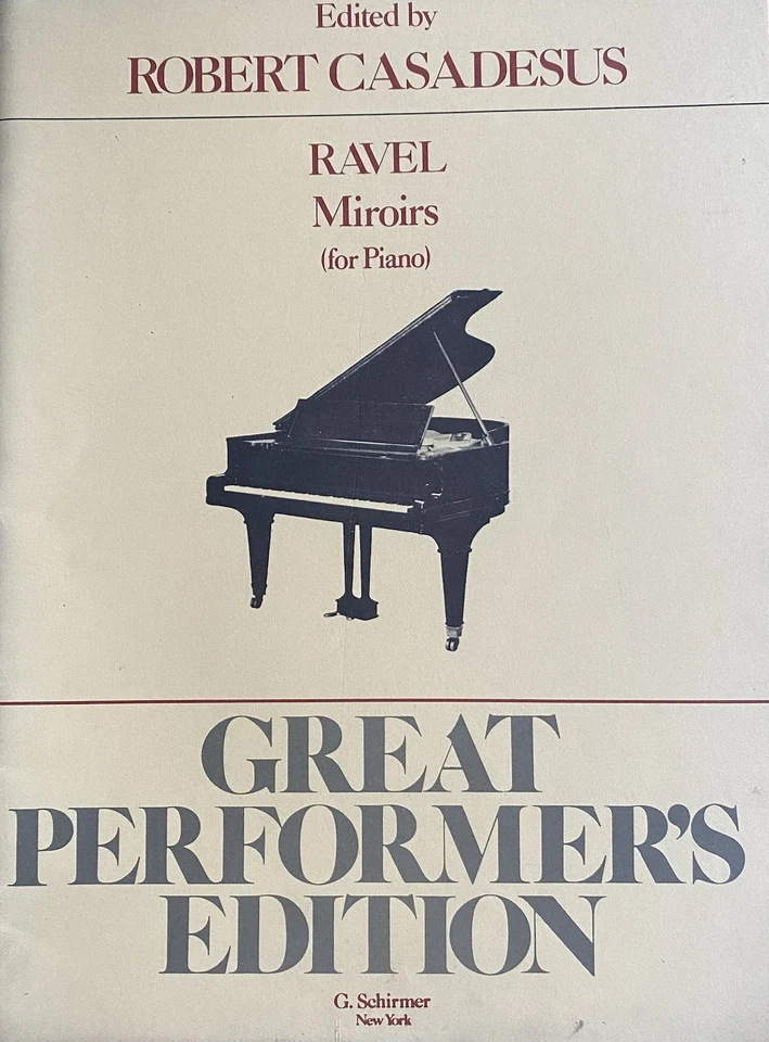 Miroirs (for Piano) - Ravel. - Image 1 of 1