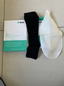 juzo kompressionsstrümpfe CCL 2 I/XS Soft Open Toe Offene Fussspitze Schwarz Neu - Bild 1 von 2