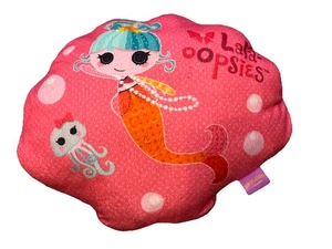 Lalaloopsy LaLa-Oopsies Peluche Sirena Conchiglia Cuscino Rosa Zip Pouch - Foto 1 di 7