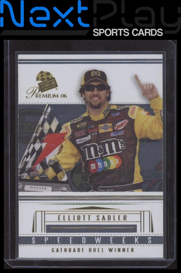 2006 Press Pass Premium #49 – Elliott Sadler | - Image 1 of 2