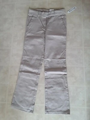 Arrow Girls Approved Schoolwear Beige Pants Size 10 Stretch Skinny NEW Adj.Waist - Image 1 of 4