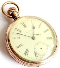 Vintage - Pocket Watch - WALTHAM - STAR Case - Gold Plated - Vintage - Rare