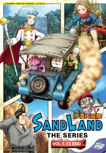 DVD SAND LAND: THE SERIES Vol.1-13 END English Dubbed All Region FREESHIP - Picture 1 of 5