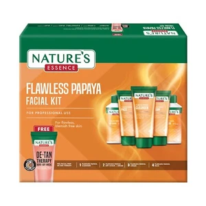 Nature's Essence Advanced Flawless Papaya Facial Kit, 350gm + 200 ml - Bild 1 von 3
