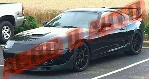 93-98 Toyota Supra Front Bumper Lip Splitter TRD Style | 2JZ | Plastic | JDM NEW - Picture 1 of 5