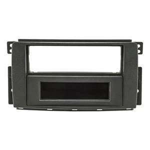 Radioblende passend für Smart Fortwo 451 Forfour 454 Einbaurahmen mit Fach 1DIN - Bild 1 von 2
