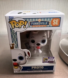 Proto Dog Pop Funko SDCC 2023 Official Sticker Read Description - Picture 1 of 8