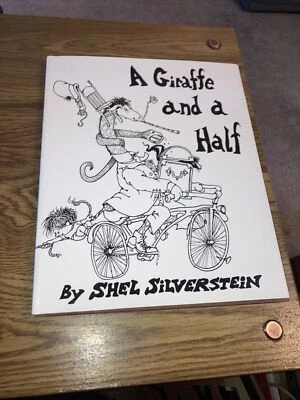 A Giraffe and a Half, Shel Silverstein HC DJ Harper Collins 1993 - Image 1 of 4