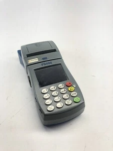 First Data FD-400 Point of Sale Credit Debit Card Machine Terminal No Charger - Picture 1 of 4