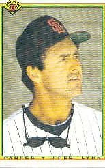 1990 Bowman #216 Fred Lynn - NM-MT - Image 1 of 2