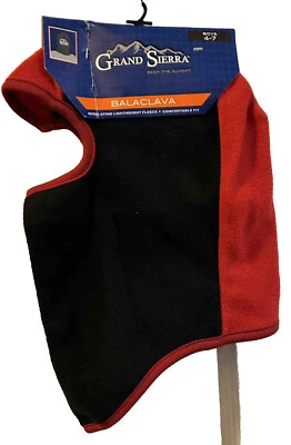 Pasamontañas Grand Sierra Boys, negro/rojo, 4-7 Foto 1 de 2