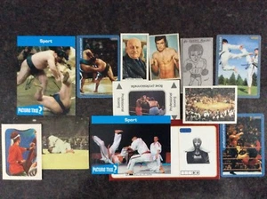 Wrestling Boxing Kung Fu Judo Sumo Karate Oddball Sports Card Collection - Bild 1 von 1