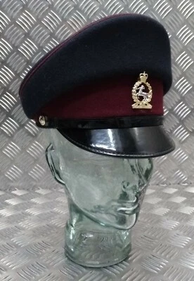 正品英国陆军 RAVC 皇家陆军兽医队女式礼服帽子所有尺寸 — 第 1/4 张图片