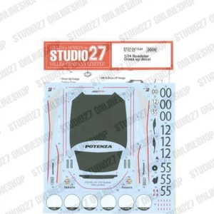 Studio27 1/24 Roadster Dress-up Decal for Tamiya #24342 - Picture 1 of 1