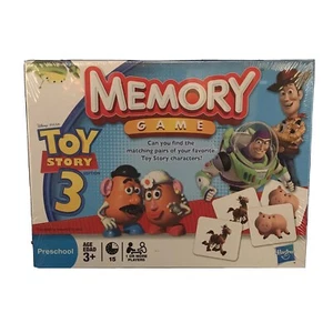 TOY STORY 3 Edición Juego de Memoria Hasbro Disney Pixar Preescolar 3+ Woody Buzz Nuevo - Imagen 1 de 4