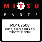 MD162608 Mitsubishi Duct, air cleaner to throttle body MD162608, New Genuine OEM