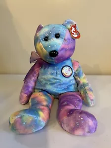 BB40 TY Beanie Babies Clubby VI offizielle Club Bärenkrawatte gefärbt groß 14" - Bild 1 von 6