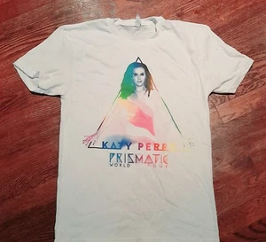 T-Shirt Medium Katy Perry Welttournee Konzert 18,5 Zoll Pit to Pit - Bild 1 von 4