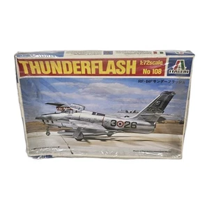ITALERI 108 1:72 Scale Thunderflash Aeroplane Plastic Model Kit Sealed Boxed - Photo 1/9