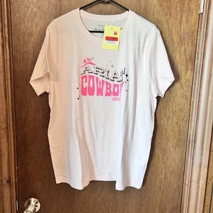 ARIAT - Damen T-Shirt Pink An Ariat Cowboy Original Größe XL - Bild 1 von 21