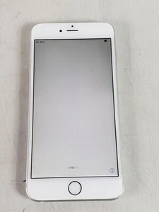 Apple IPHONE 6 Plus A1522 64 GB Ios 12 Silber Mit At & T Smartphone - Bild 1 von 6