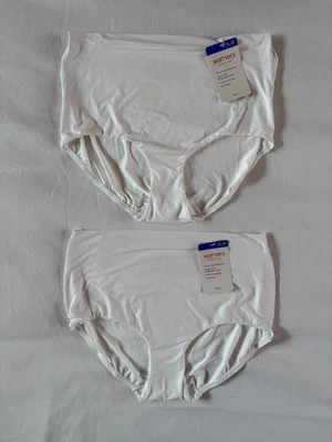 NEW Warners Briefs Smooth It Over Pinch-Free High Waist 2 Pair Size Xlarge 8 - Image 1 of 4