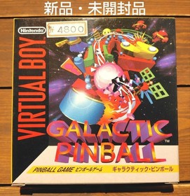 Nintendo Virtual Boy Software Galactic Pinball With Box New Unopened 1995 Japan