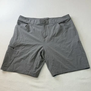 Pantaloncini Simms Performance Uomo Taglia 40 Grigio Pesca Skiff Shorts Tasche Cargo - Foto 1 di 10