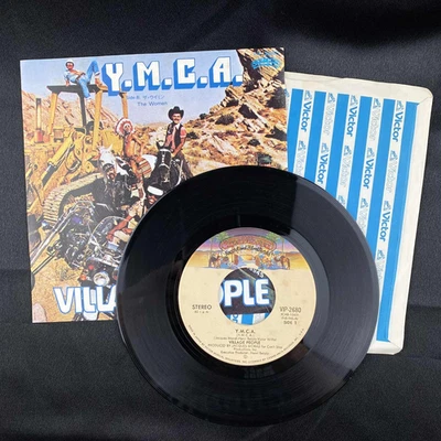 Village People Y.M.C.A. 7" Single Japan Press record VG+ - Image 1 of 4