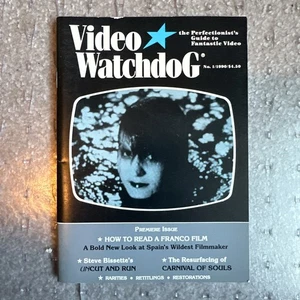Video Watchdog Magazine # 1 (1990 / Premiere Issue / A Bold Look At Jess Franco) - Picture 1 of 3