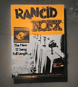 NOFX / RANCID rare original 2002 promo poster BYO Records  - Picture 1 of 3