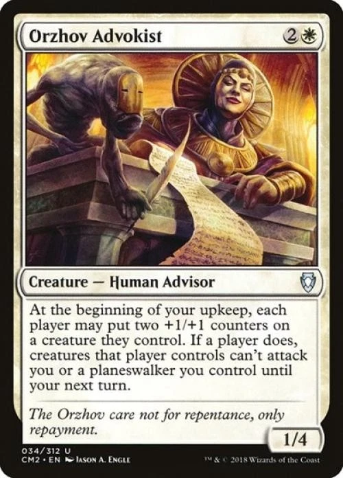 ~ Orzhov Advokist ~ NM ~ Commander Anthology Volume II ~ MTG ~ - Image 1 of 1