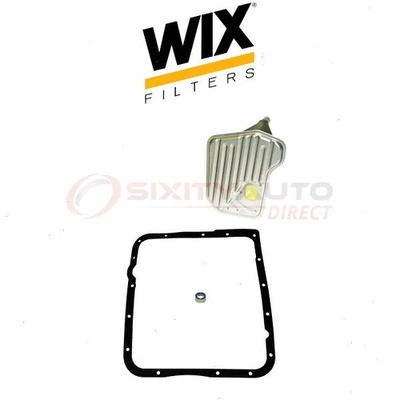 WIX Transmission Filter Kit for 1993-1999 GMC C1500 Suburban - Fluid Service sj Foto 1 de 4