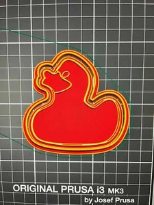 Rubber Duck Cookie Cutters Stamps baby shower - Picture 1 of 3