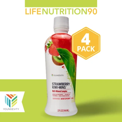 Youngevity Strawberry-Kiwi Mins / 4 PACK - 32 fl. oz - Image 1 of 2