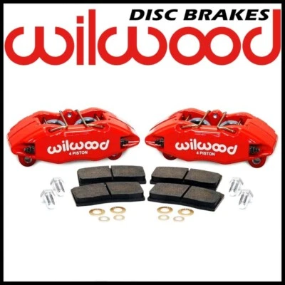 Wilwood DPHA Front Brake Caliper Kit Red for Acura Integra / Honda Accord Civic - Image 1 of 4