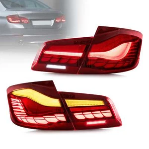 Vland OLED Tail Lights Red For BMW 5-Series F10 F18 2011-2017 With Sequential - Bild 1 von 11