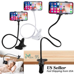 Clip portátil en soporte para teléfono Soporte para cama Mesa de escritorio Lazy - Photo 1 sur 36