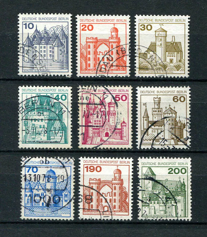 Germany - Berlin : Castles set from 1977 - used - Image 1 of 1