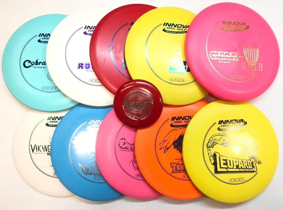 НОВЫЙ FRISBEE ДИСК ГОЛЬФINNOVA ПОСТРОИТЬ СВОЙ СОБСТВЕННЫЙ 10 УПАКОВКА DX СТАРТОВЫЙ НАБОР W МИНИ МАРКЕР - Изображение 1 из 1