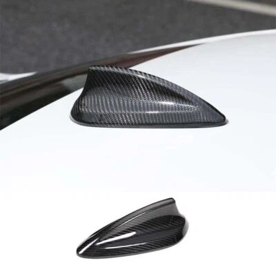 Receptor de antena de fibra de carbono seca con cubierta de aleta de tiburón para BMW X1 F48 2016-2021 Foto 1 de 4