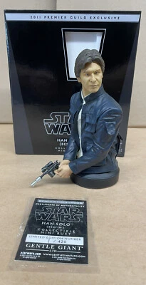 Mini busto Star Wars Gentle Giant Han Solo Bespin 1 de 420 2011 exclusivo de PGM Foto 1 de 4