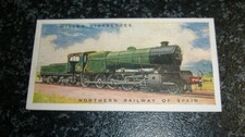 Wills Railway Engines 1924 No48 - Northern Railway Of Spain 4-8-0- Engine