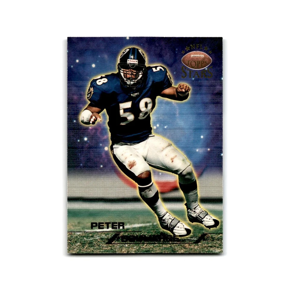 Peter Boulware #/1999 1998 Topps Stars #74 Baltimore Ravens Football Card NM - Image 1 of 3