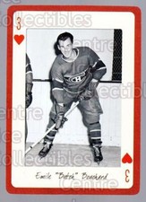 2005 Montreal Canadiens Legends Playing Card #16 Emile Bouchard