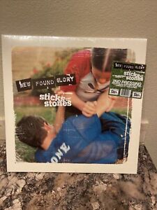 New Found Glory Sticks and Stones Vinyl LP Sealed Blue Clear Splatter /1000 New